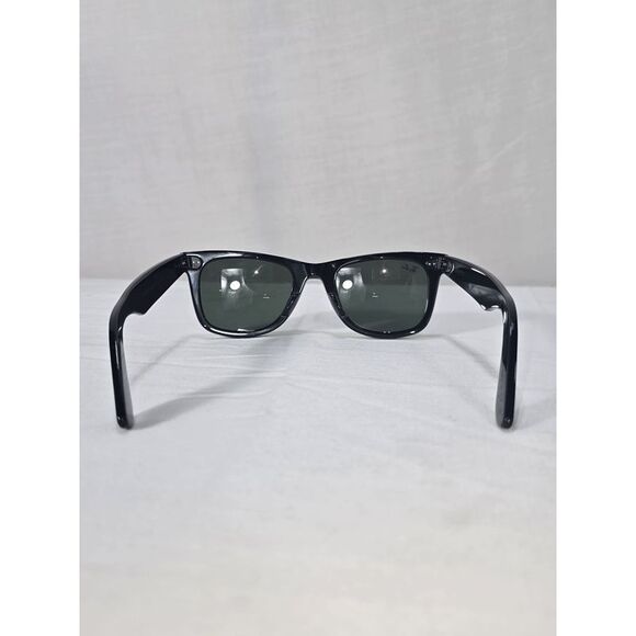Saint Laurent x Ray-Ban Square Sunglasses in Black Acetate - Picture 6 of 6